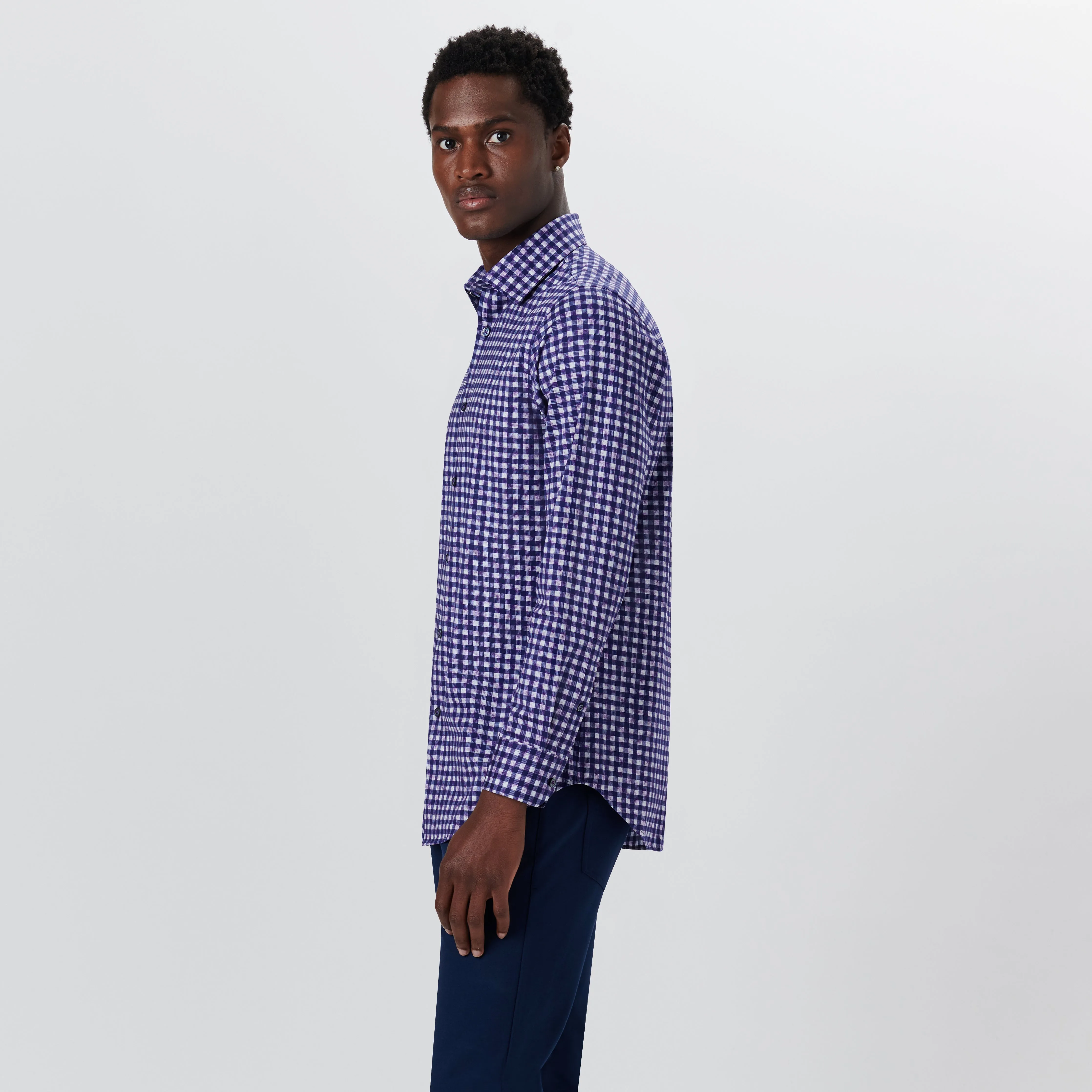 JAMES Shepherd Check OoohCotton Shirt