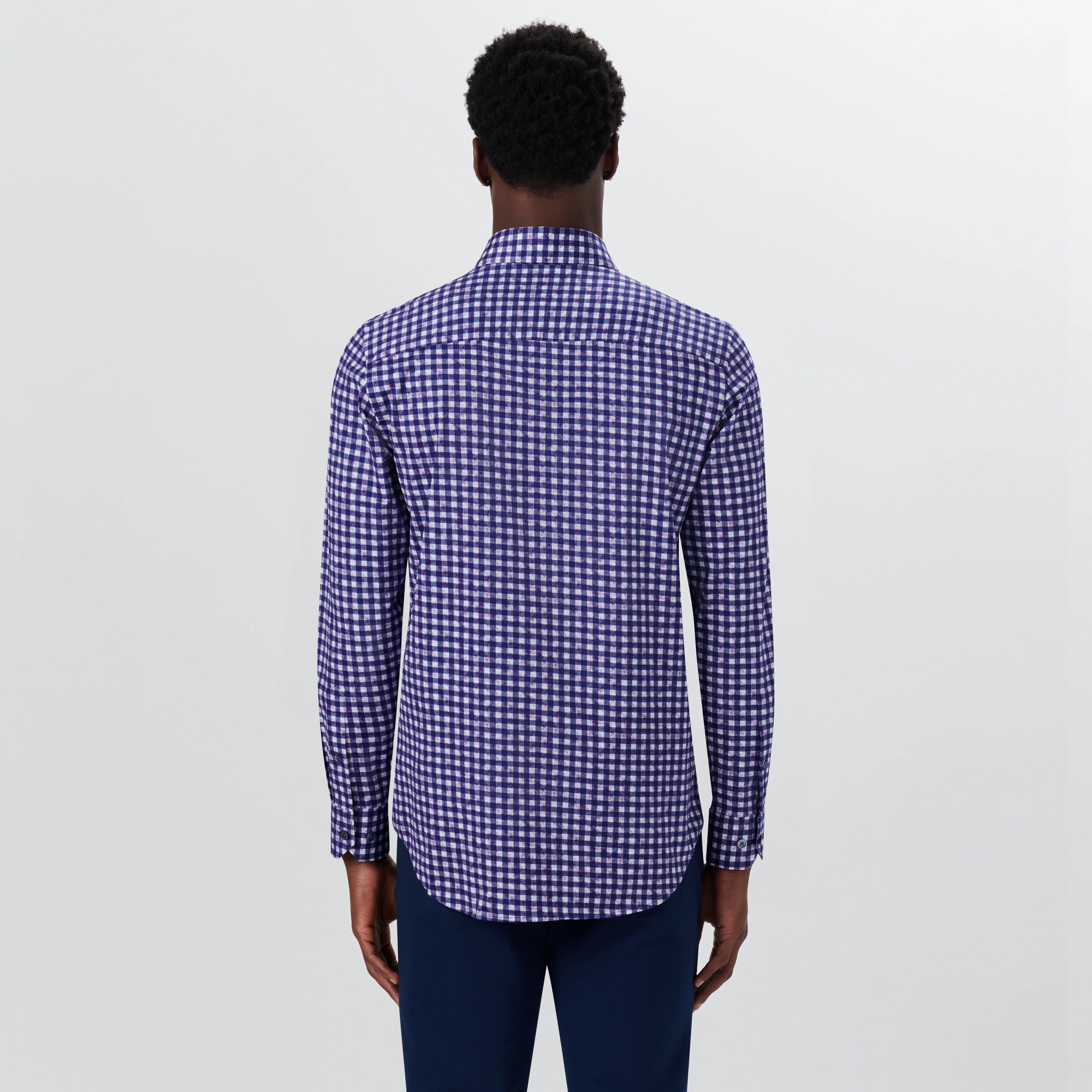 JAMES Shepherd Check OoohCotton Shirt