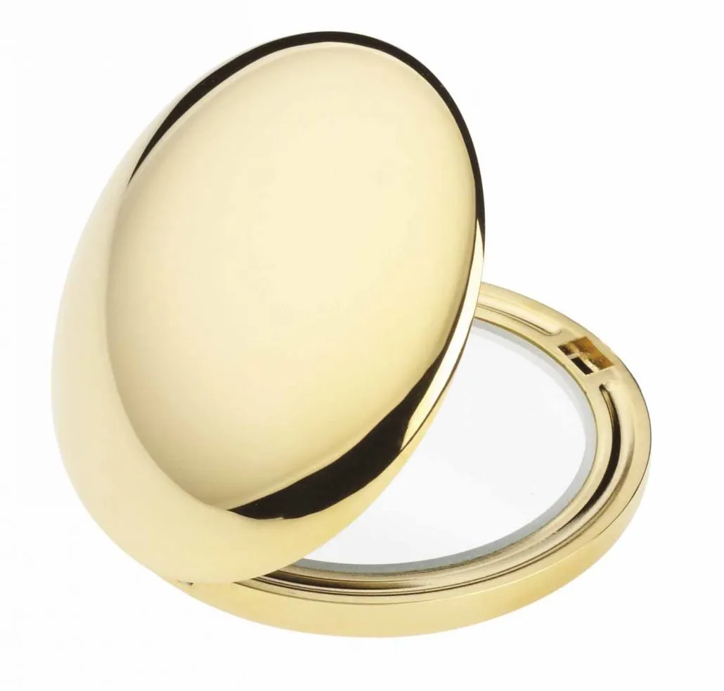 Janeke Round, Double - Sided Compact Mirror, 3X Magnification, 2 Inch Diameter
