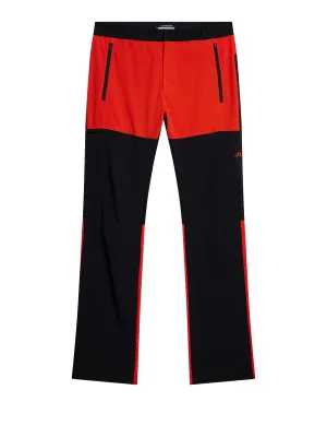J.Lindeberg Mens Mendo Colour Block Pant - Tangerine Tango