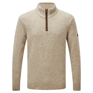 Kangtega Quarter Zip Sweater - Chai Tea