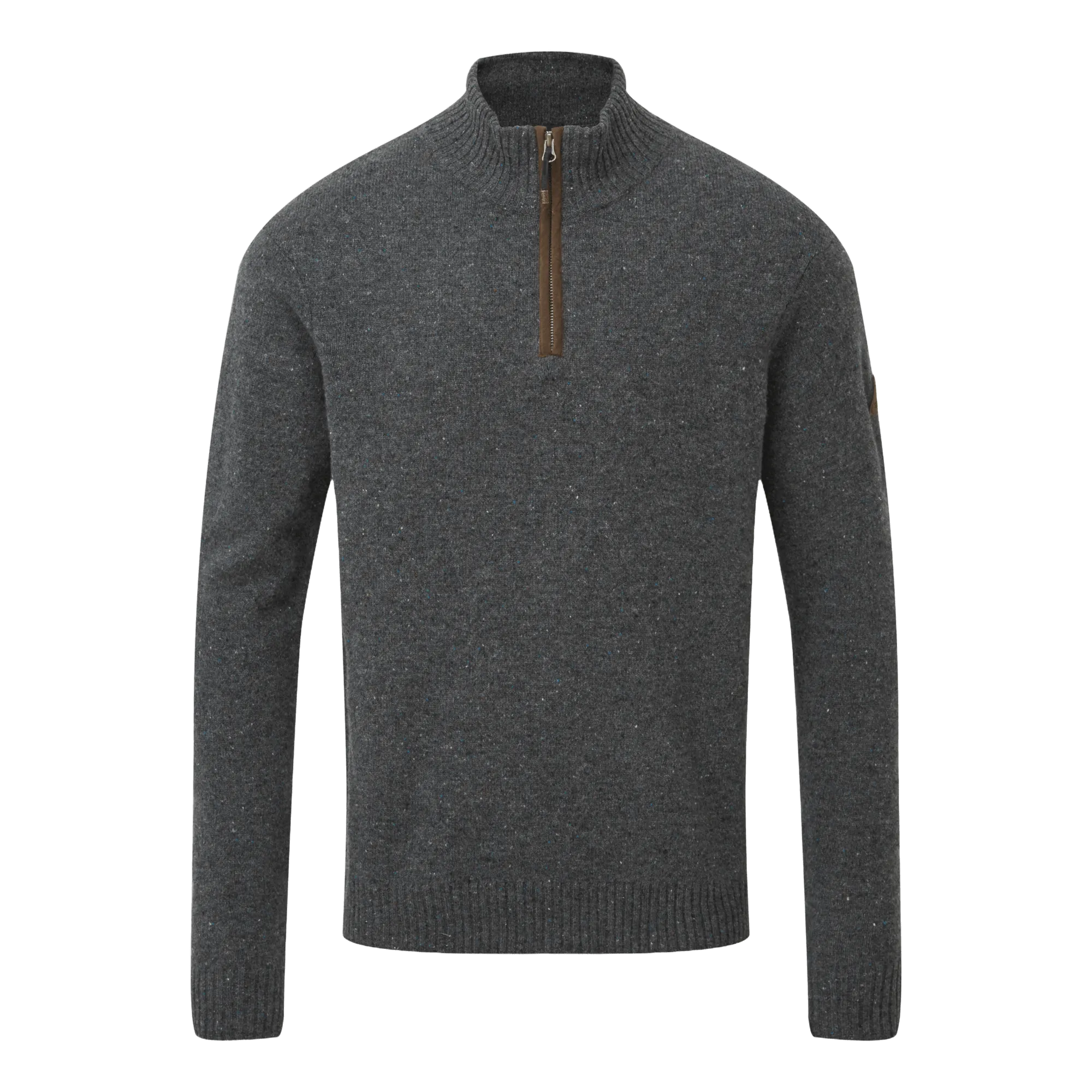 Kangtega Quarter Zip Sweater - Kharani Grey