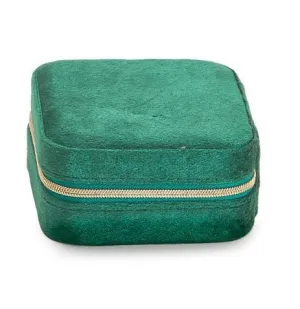 Keep it Safe Plush Velvet Travel Jewelry Box