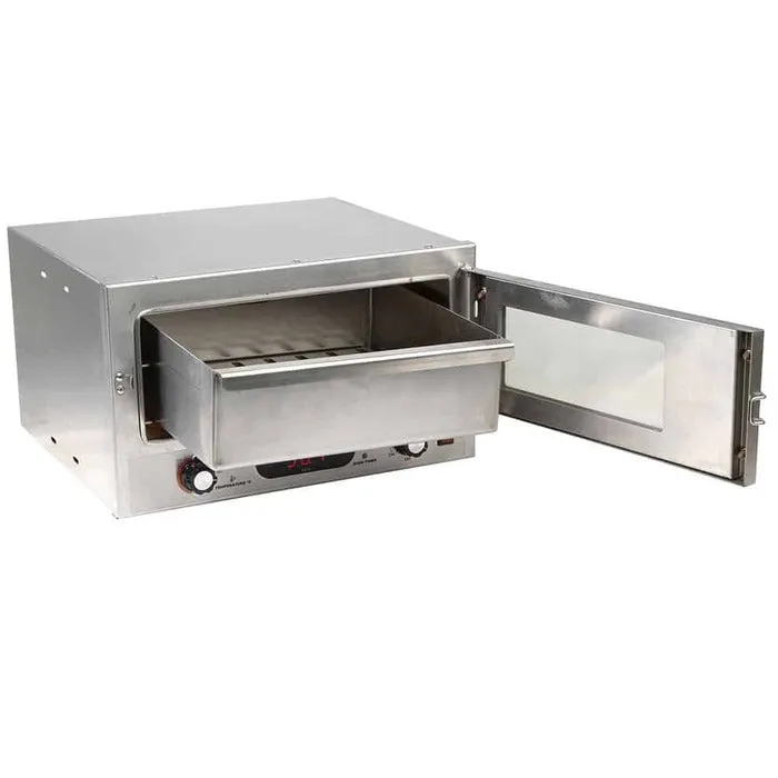 Kickass - 12V 130W Portable Travel Oven Small - Glass Door and Thermometer - IBF