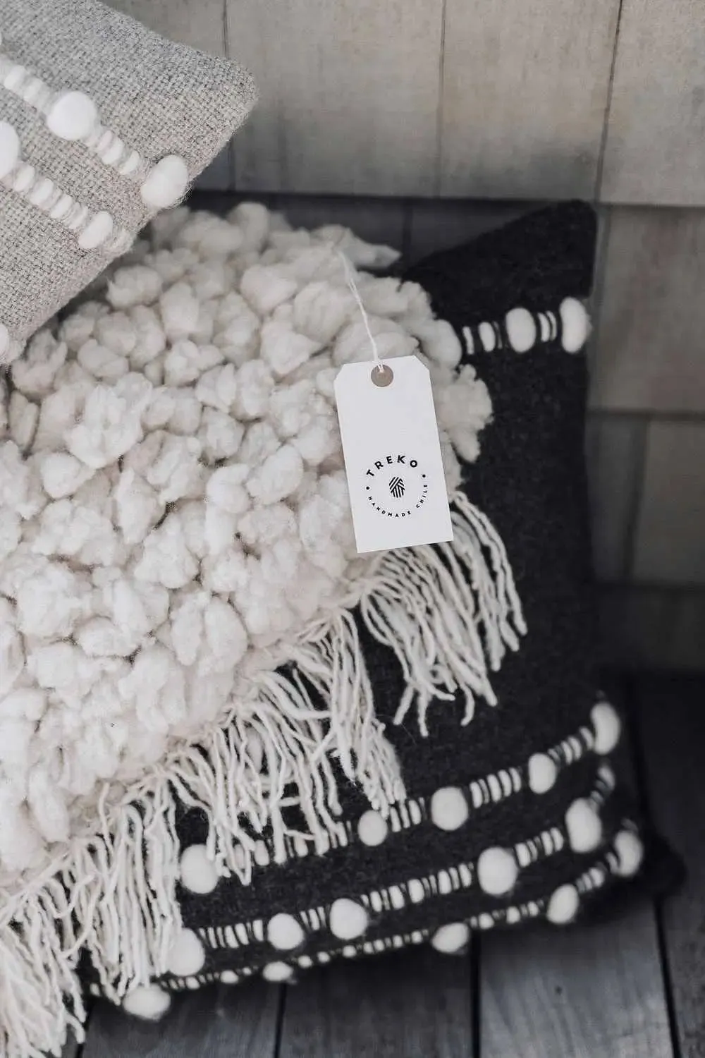 Kuk - Pillow Cover in Natural Wool