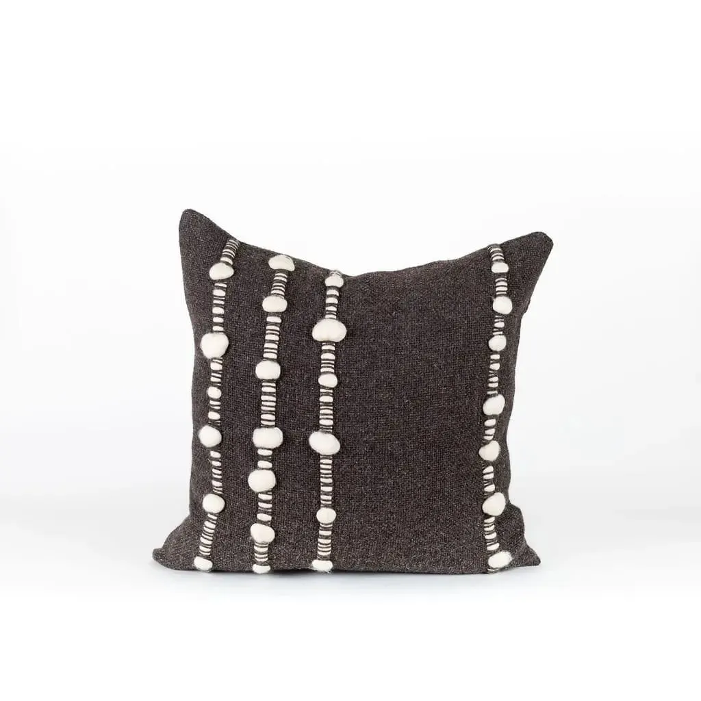 Kuk - Pillow Cover in Natural Wool