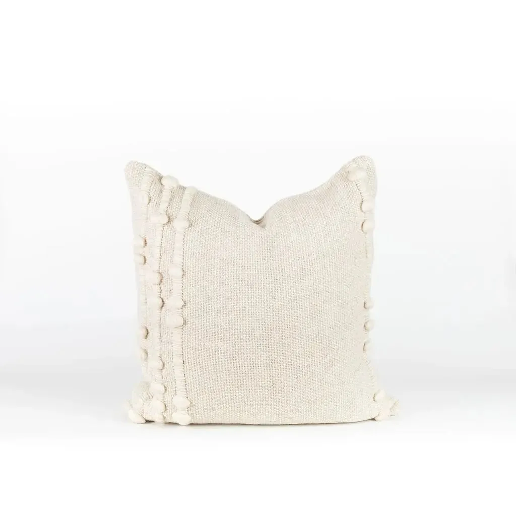 Kuk - Pillow Cover in Natural Wool