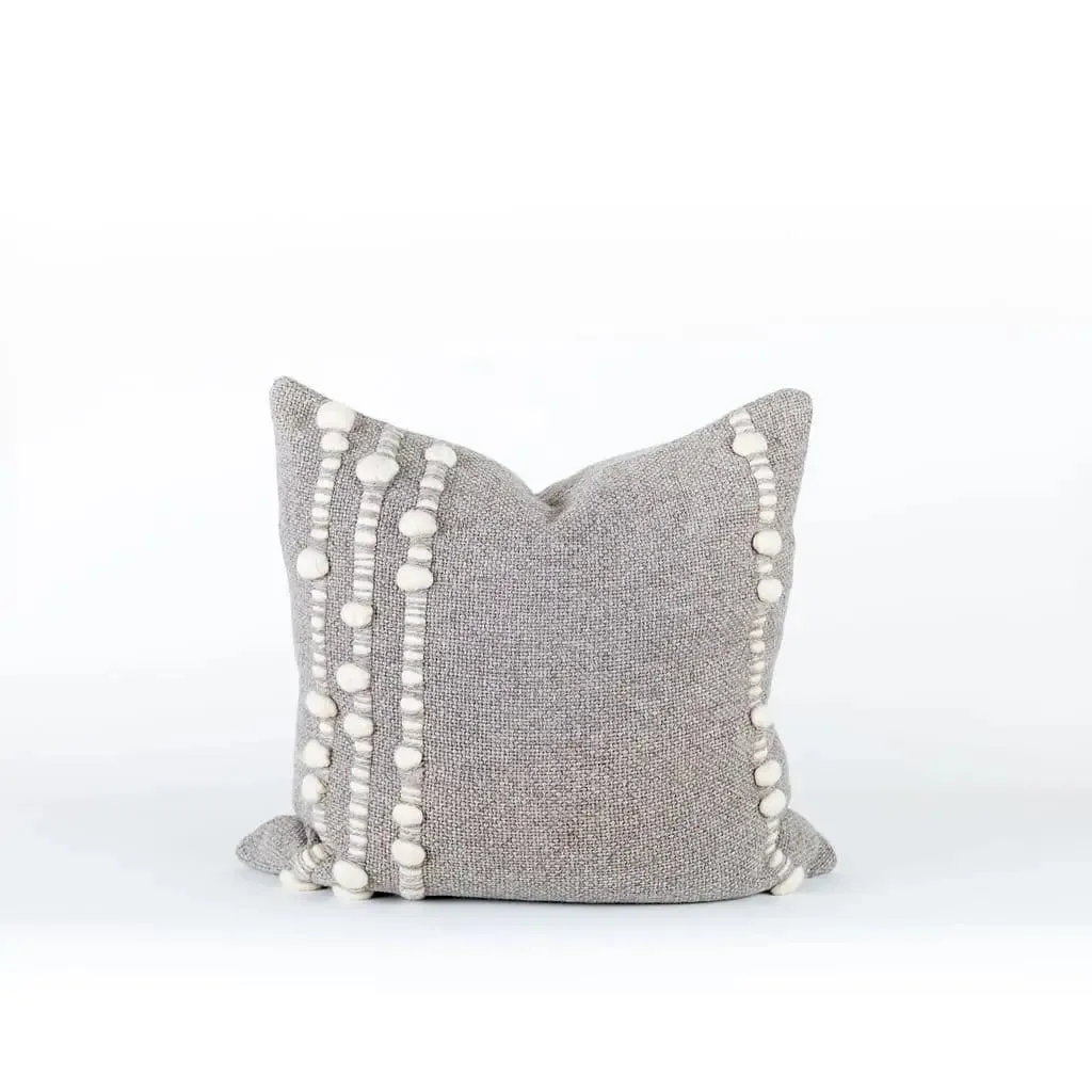 Kuk - Pillow Cover in Natural Wool