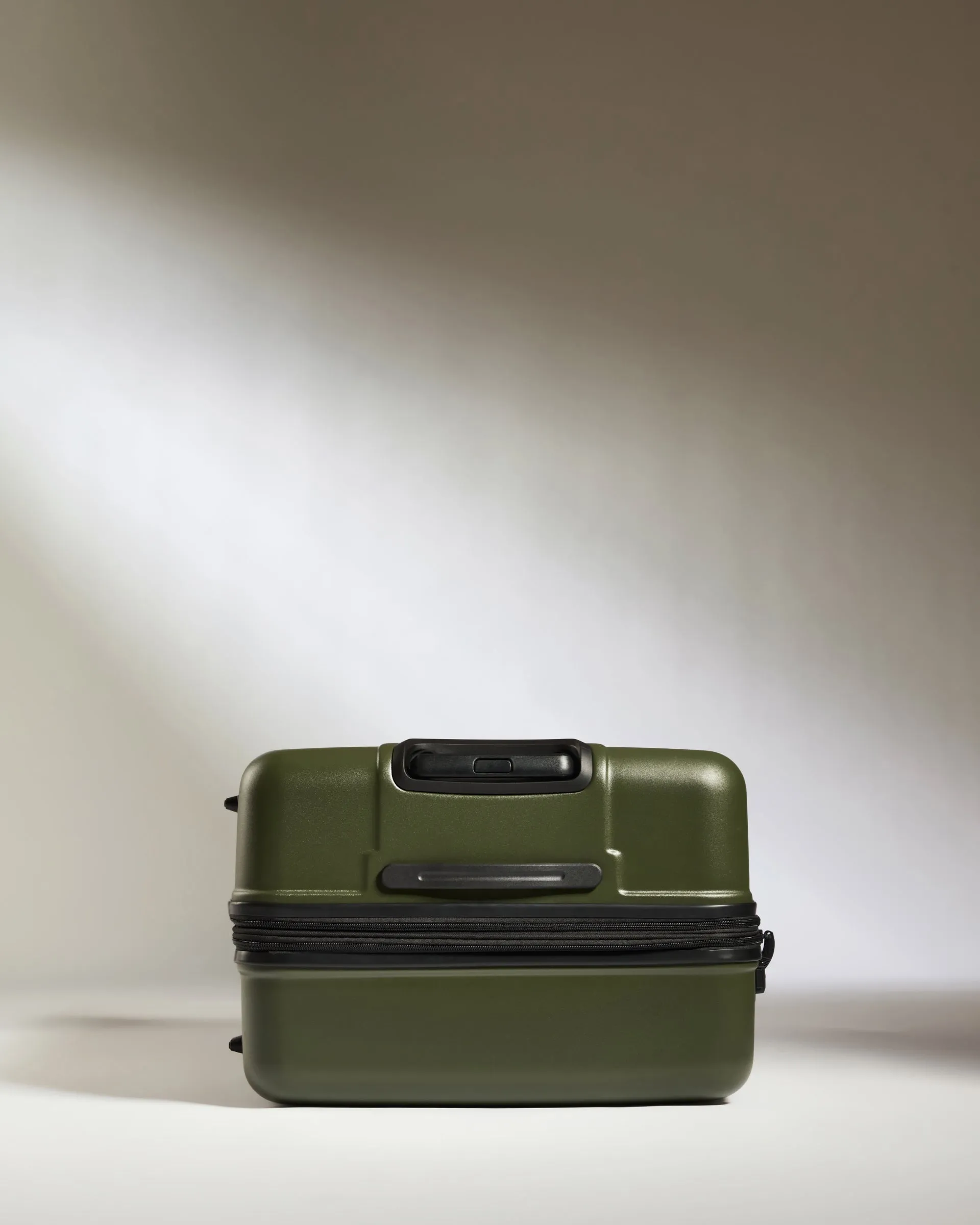 Large Suitcase in Pine - Logo