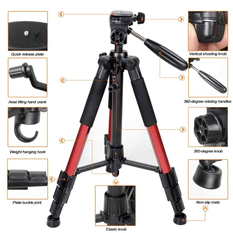 Lightweight Travel Camera Tripod