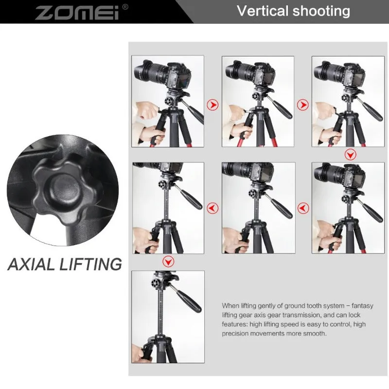 Lightweight Travel Camera Tripod