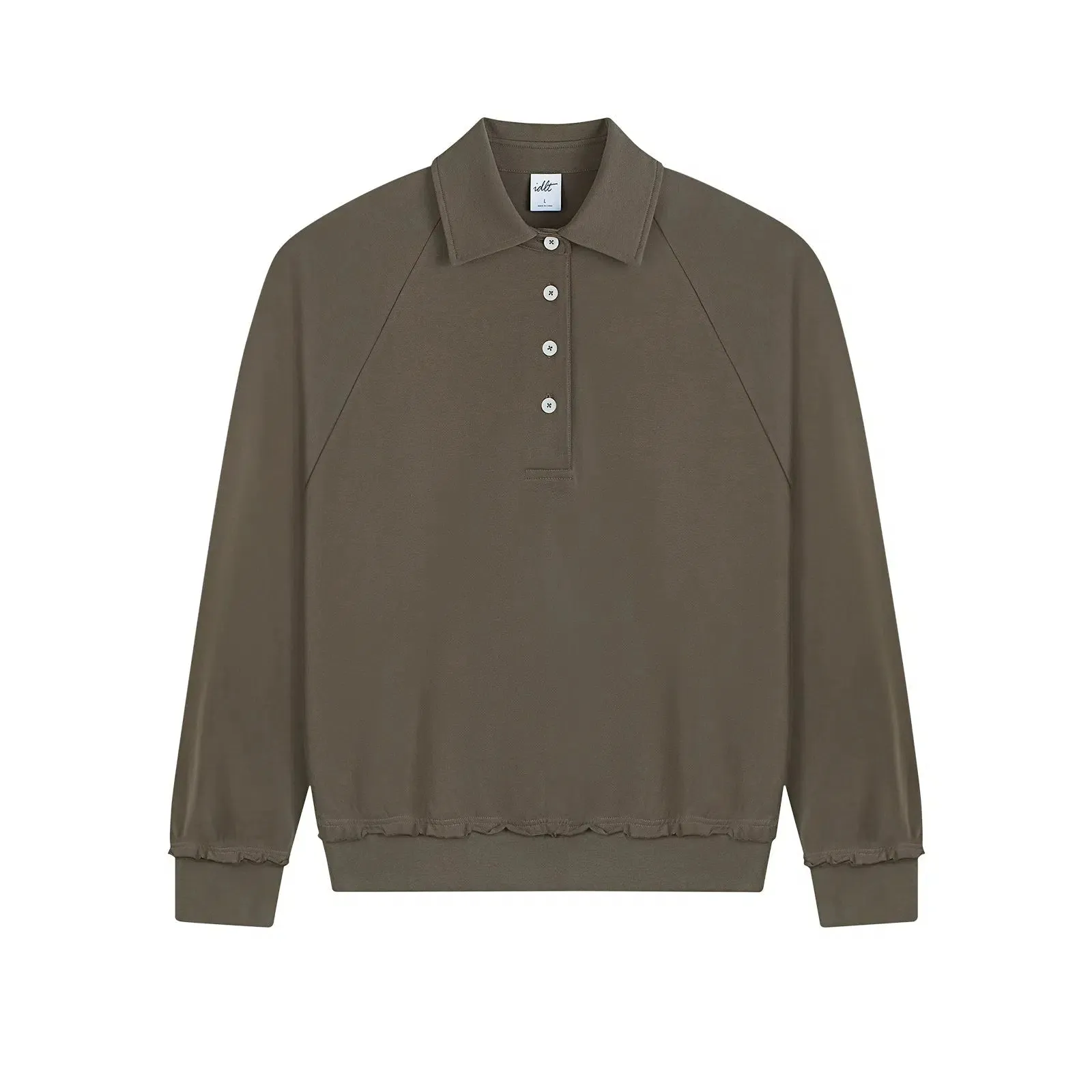 Long-sleeved Polo Shirt