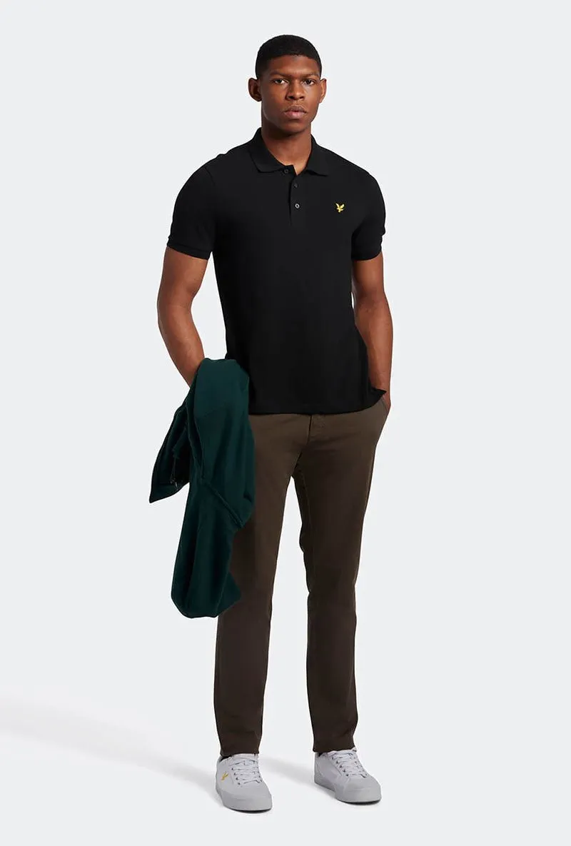 LYLE AND SCOTT PLAIN POLO SHIRT