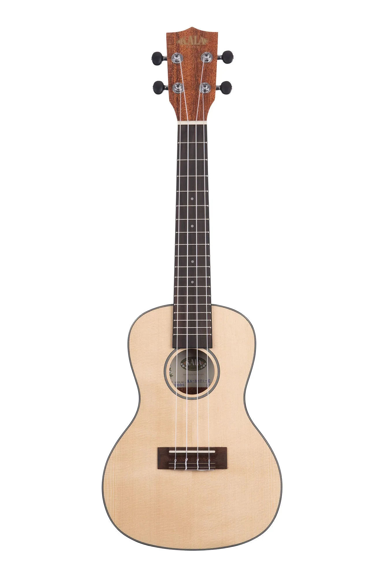 MA - Solid Spruce Travel Concert w/ Bag
