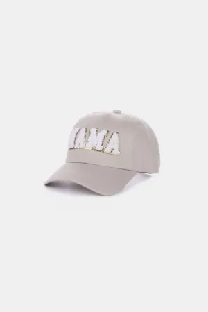 MAMA Chenille Patch Baseball Cap - Washed Cotton City Hat | Femstylo
