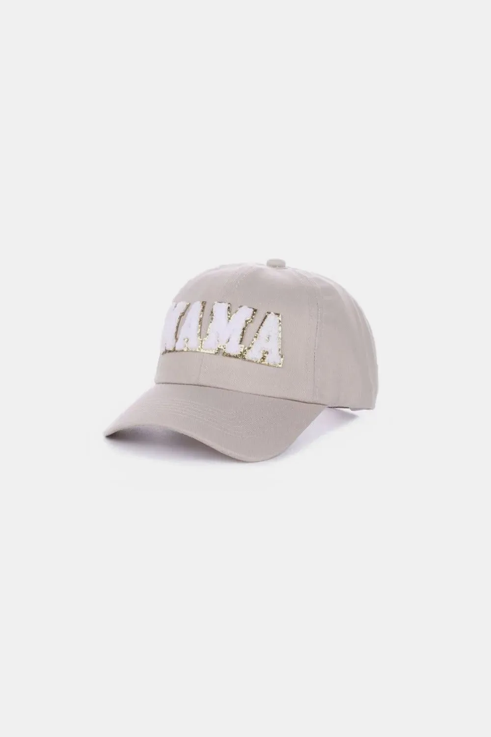 MAMA Chenille Patch Baseball Cap - Washed Cotton City Hat | Femstylo