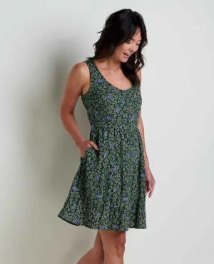 Manzana Tiered Sleeveless Dress