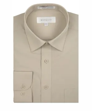 Marquis Modern Fit Dress Shirt - Sand