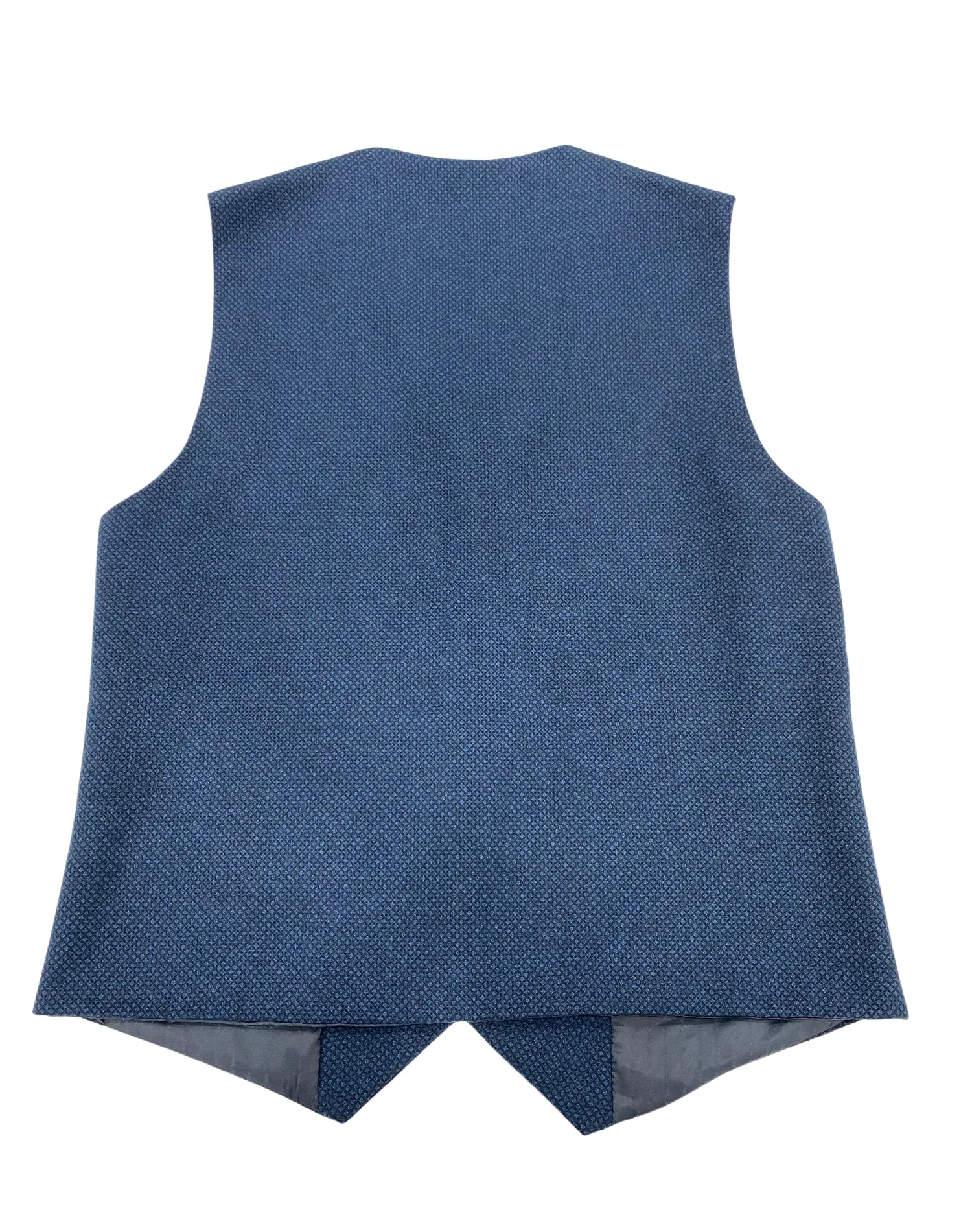 Mazari Textured Performance Stretch Vest - Navy Blue