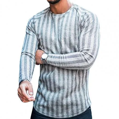 Men's Stripe Plaid Streetwear