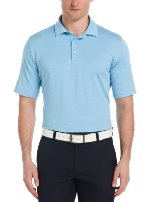 Mens Swing Tech™ Ventilated Heather Jacquard Polo