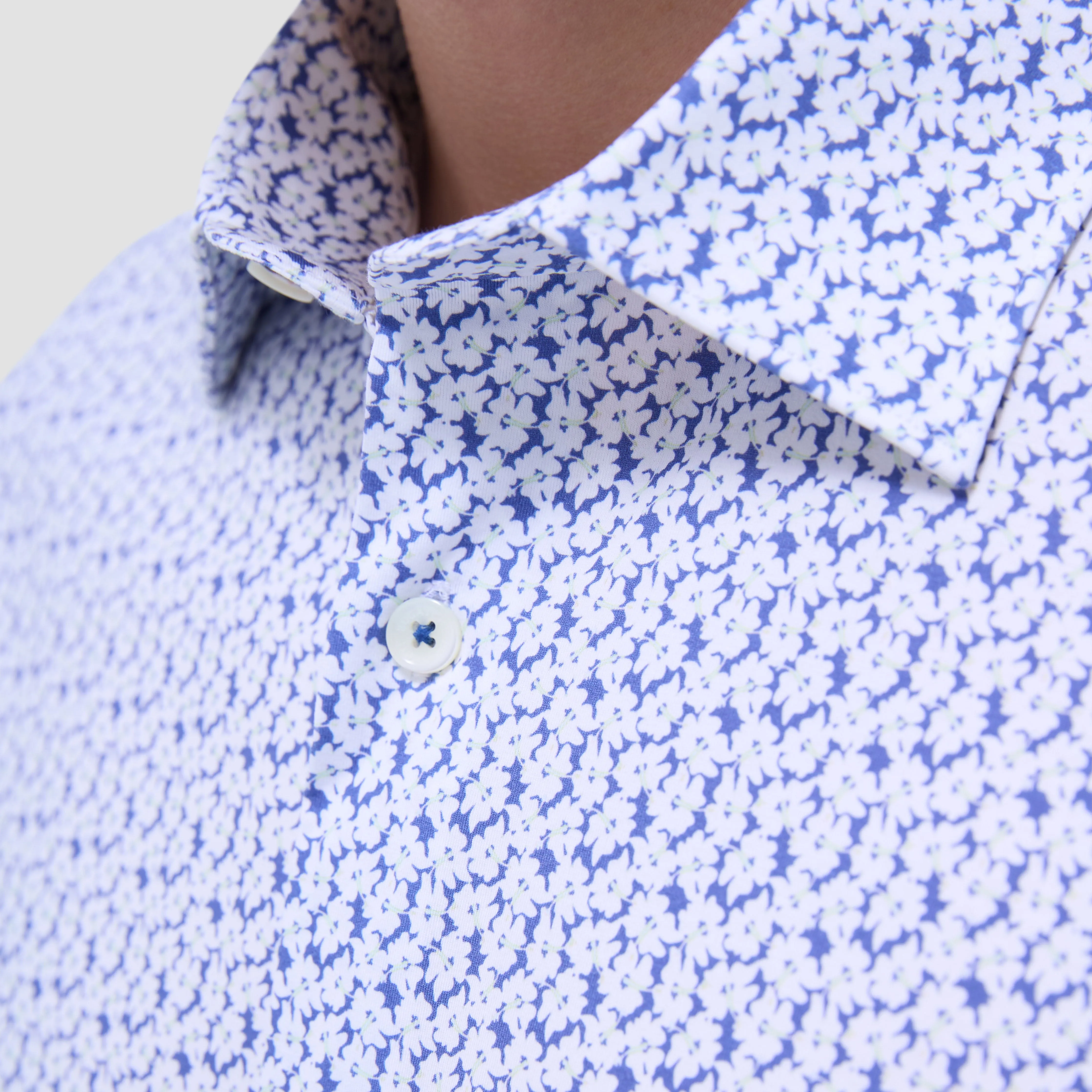Miles Floral OoohCotton Short-Sleeve Shirt