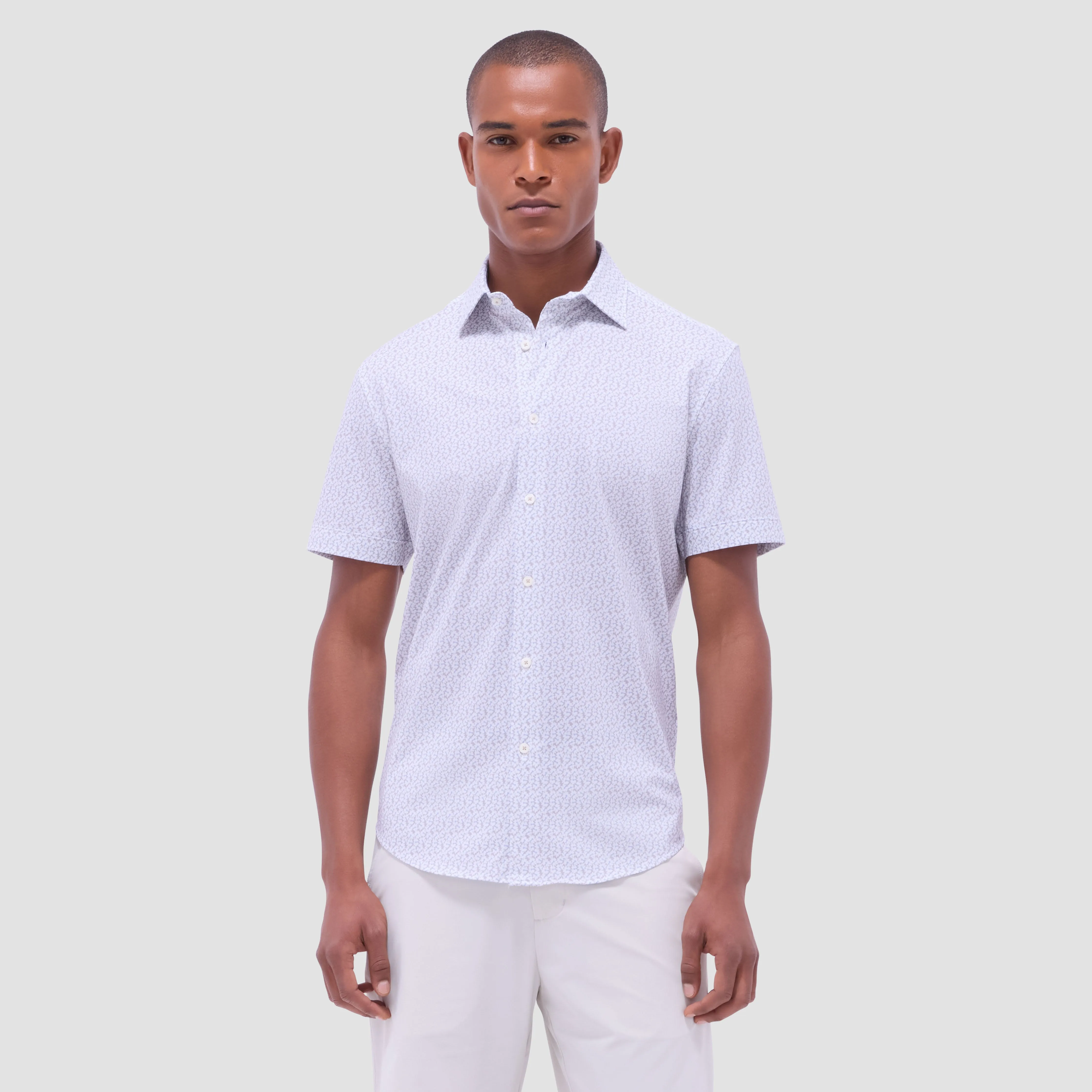 Miles Floral OoohCotton Short-Sleeve Shirt