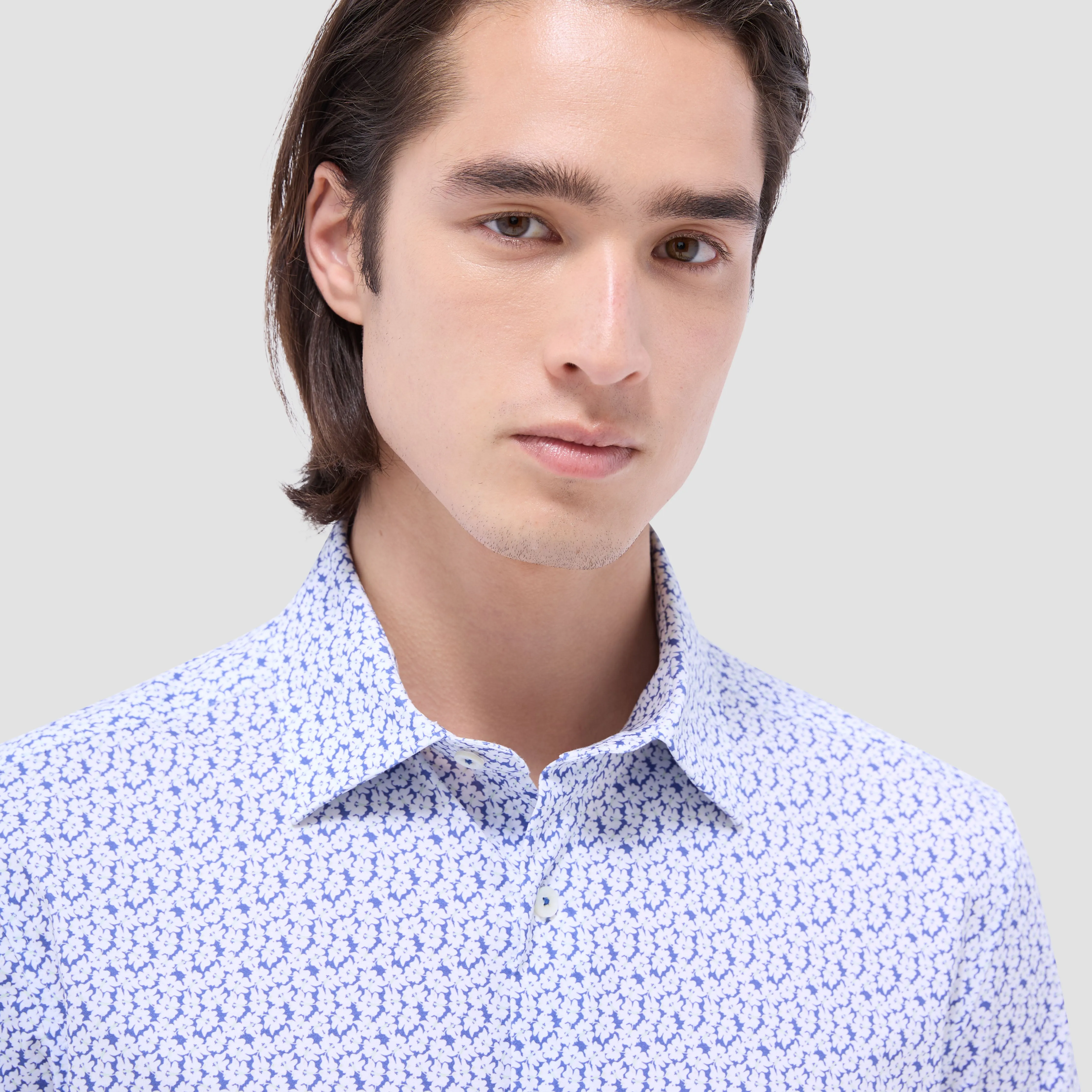 Miles Floral OoohCotton Short-Sleeve Shirt