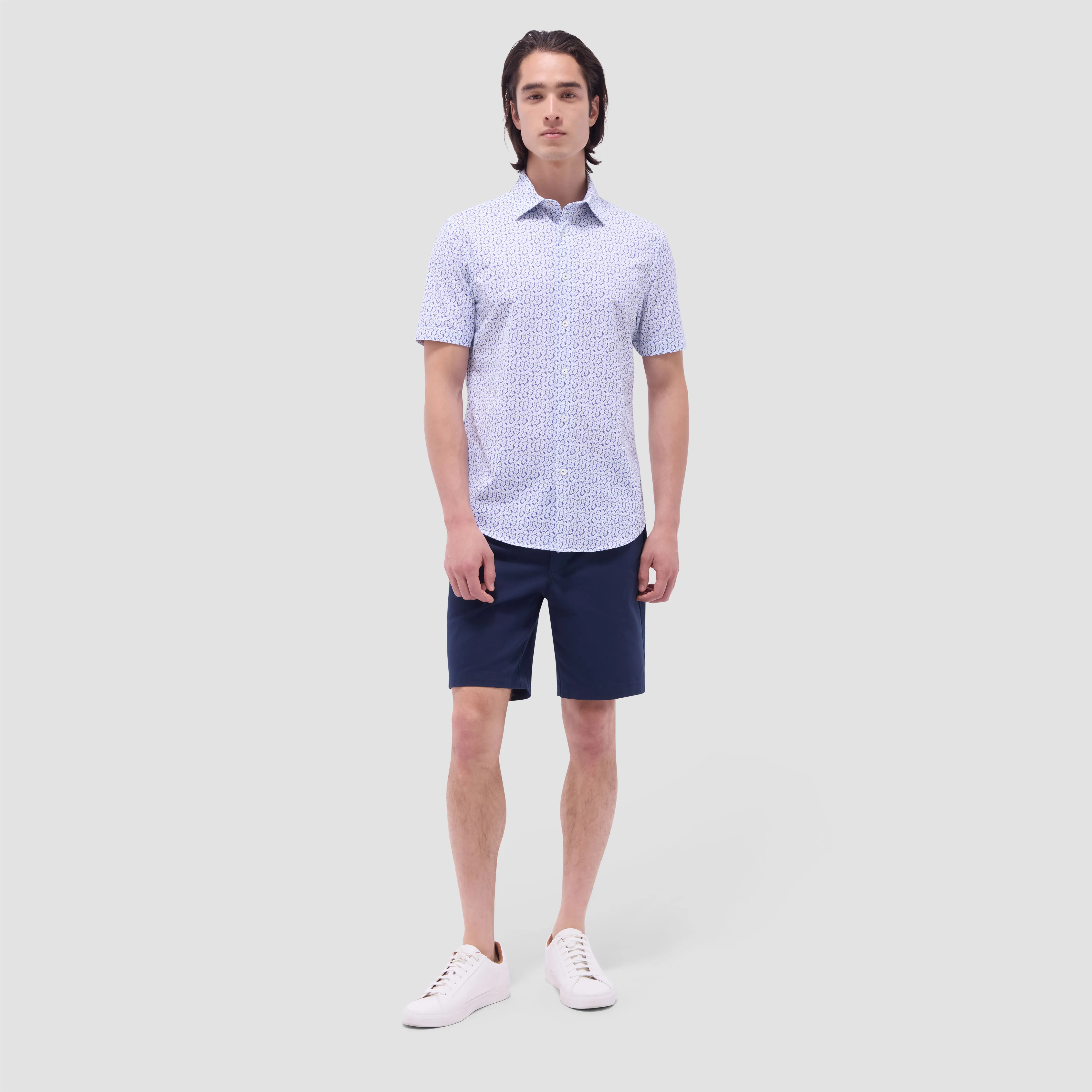 Miles Floral OoohCotton Short-Sleeve Shirt