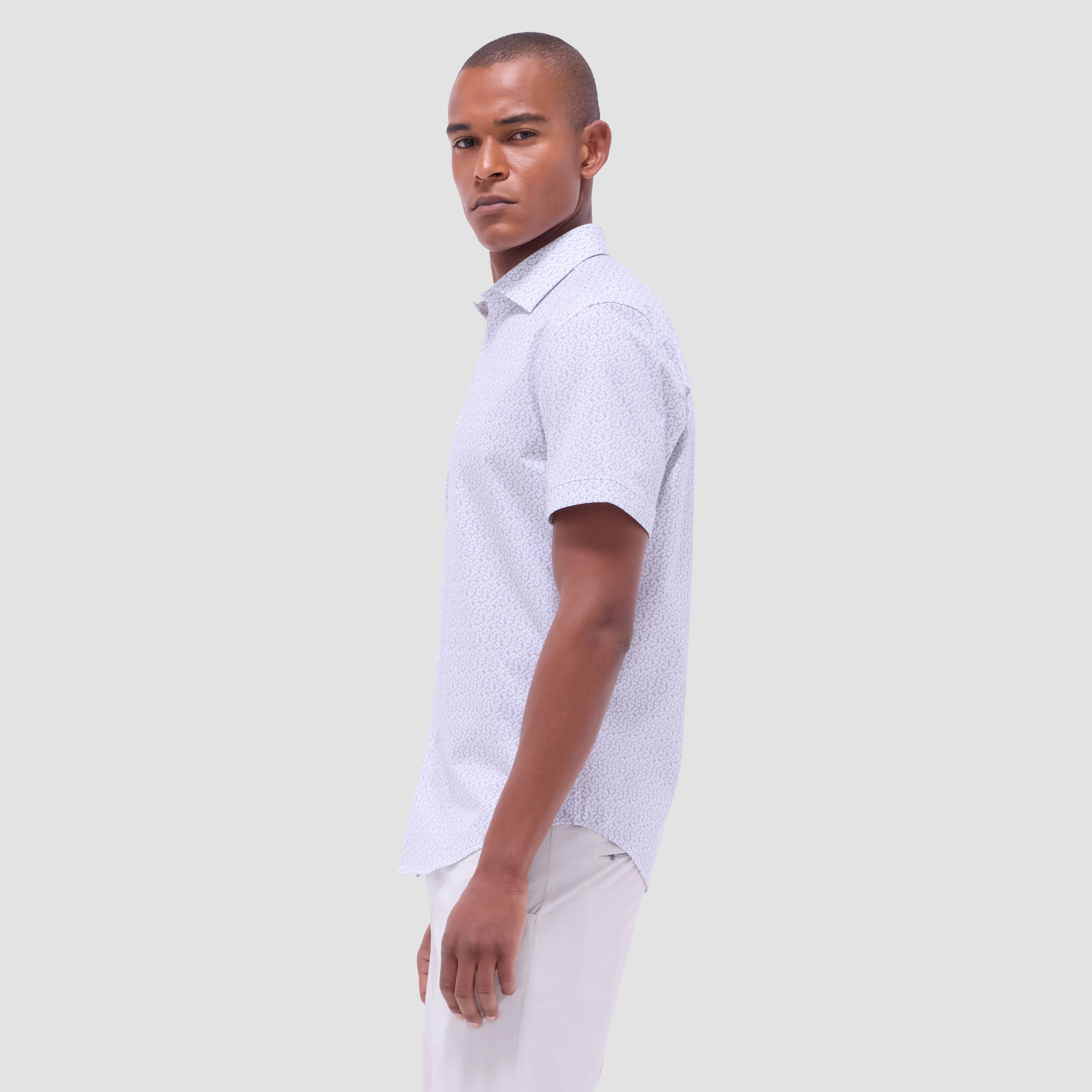 Miles Floral OoohCotton Short-Sleeve Shirt