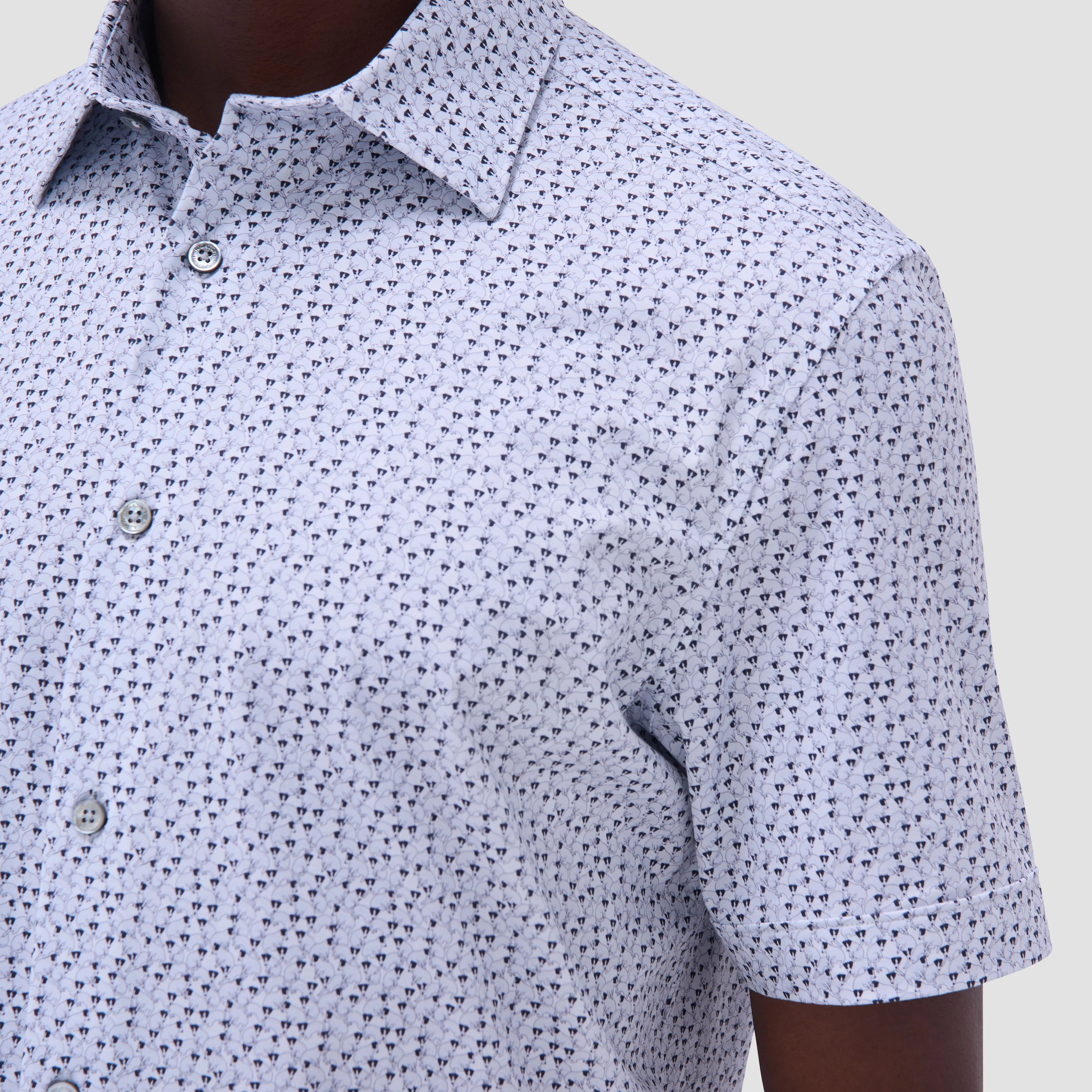 Miles Jack Russell OoohCotton Short-Sleeve Shirt
