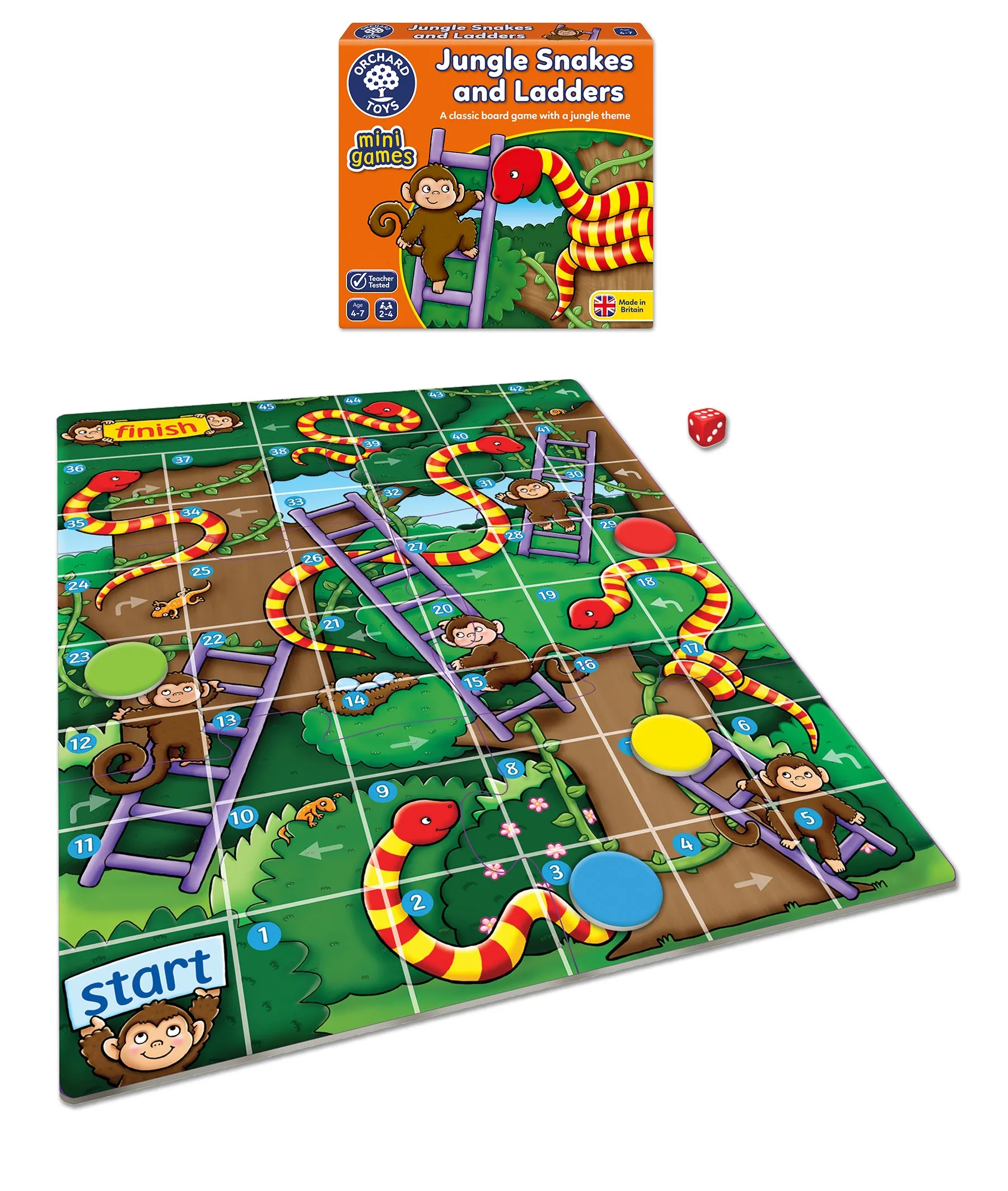 Mini Game - Jungle Snakes & Ladders