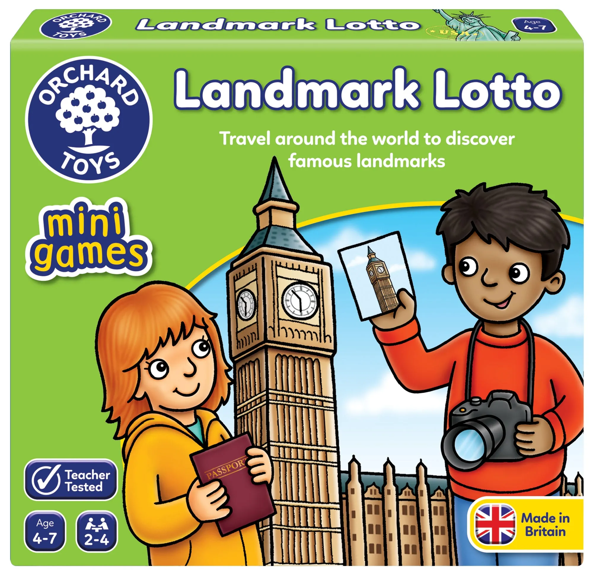 Mini Game - Landmark Lotto