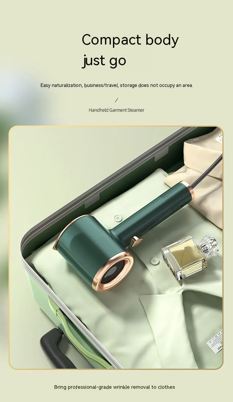 Mini Portable Handheld Garment Steamer, Fabric Steam Iron for Clothes, Travel Home Appliances, Vertical Ironing Machine