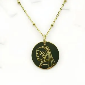 Minimal Design Artisanal Inspired Necklace
