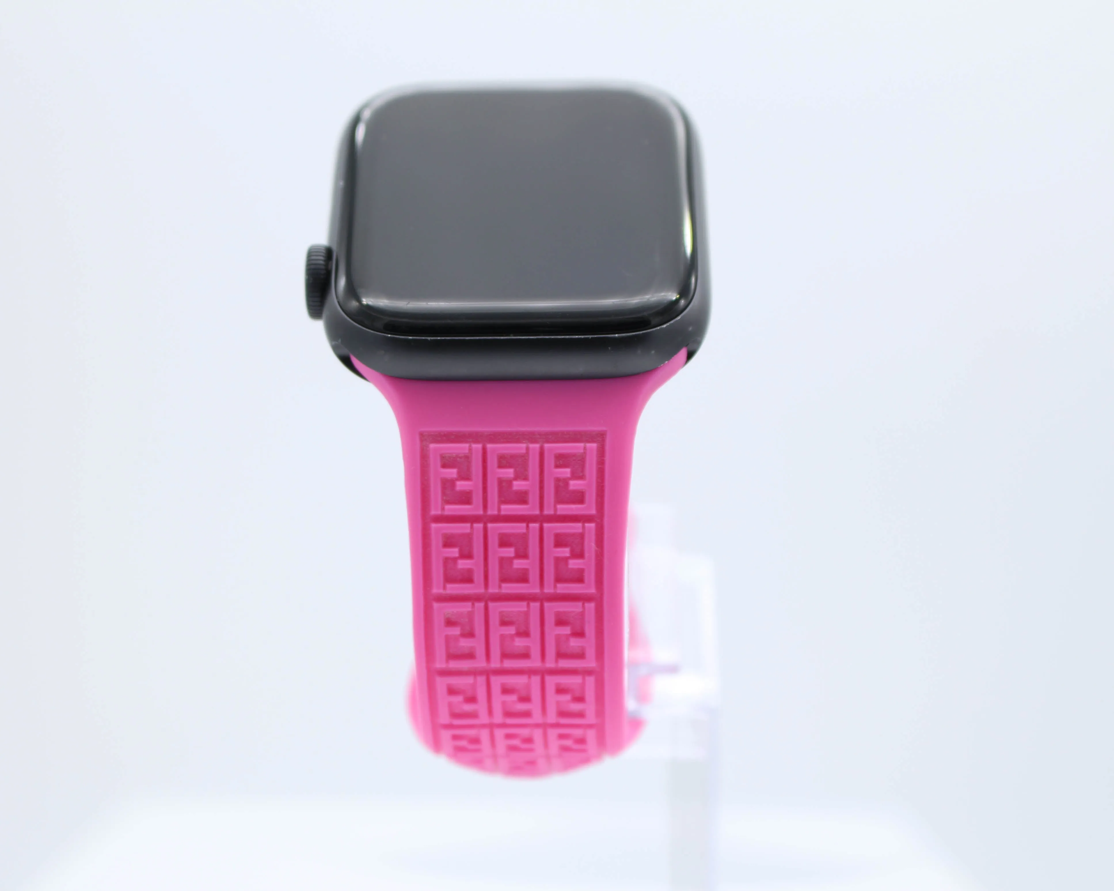 Mirrored F Engraved Band