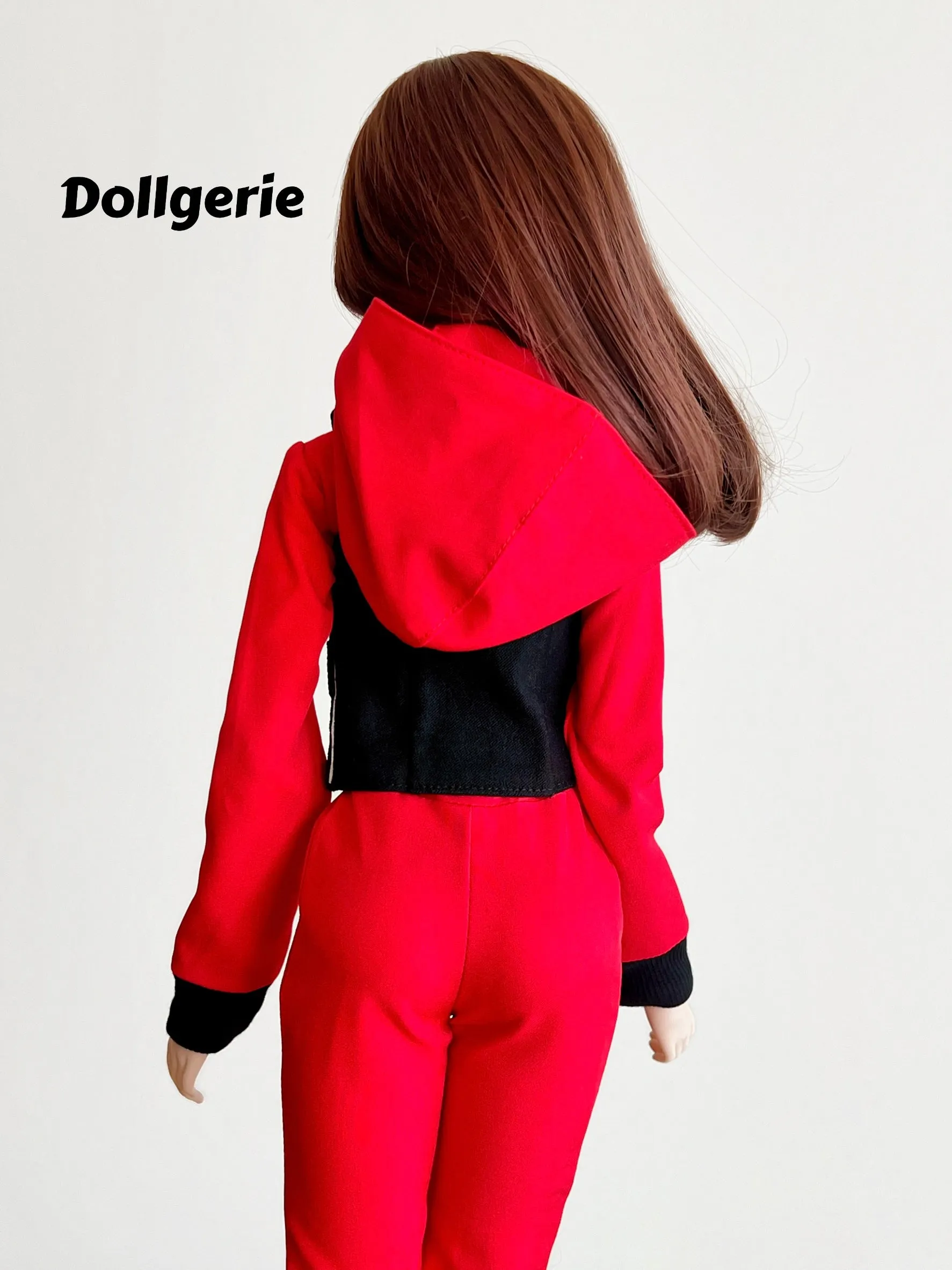 Money Heist Inspired Red Jumpsuit for SmartDoll