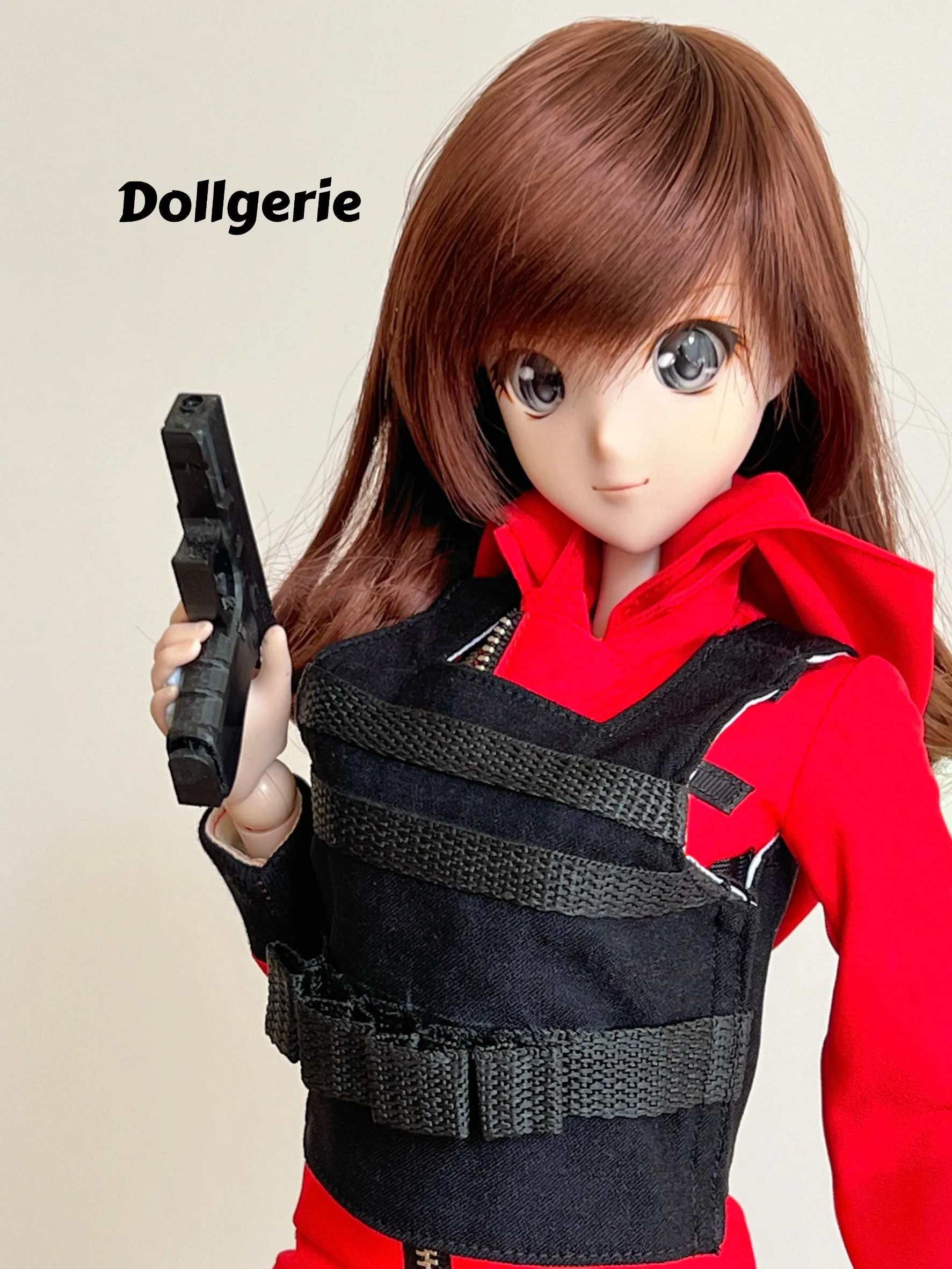 Money Heist Inspired Red Jumpsuit for SmartDoll