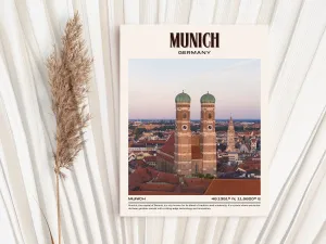Munich Vintage Wall Art, Germany