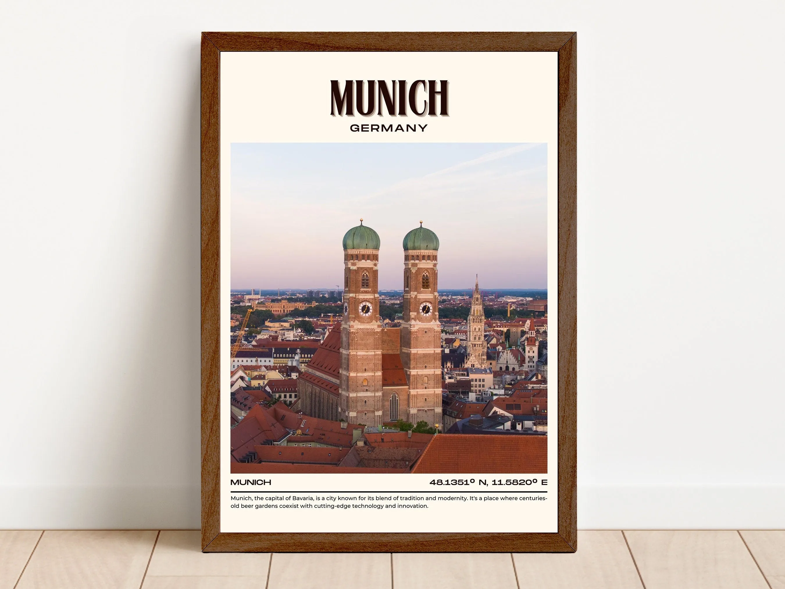Munich Vintage Wall Art, Germany