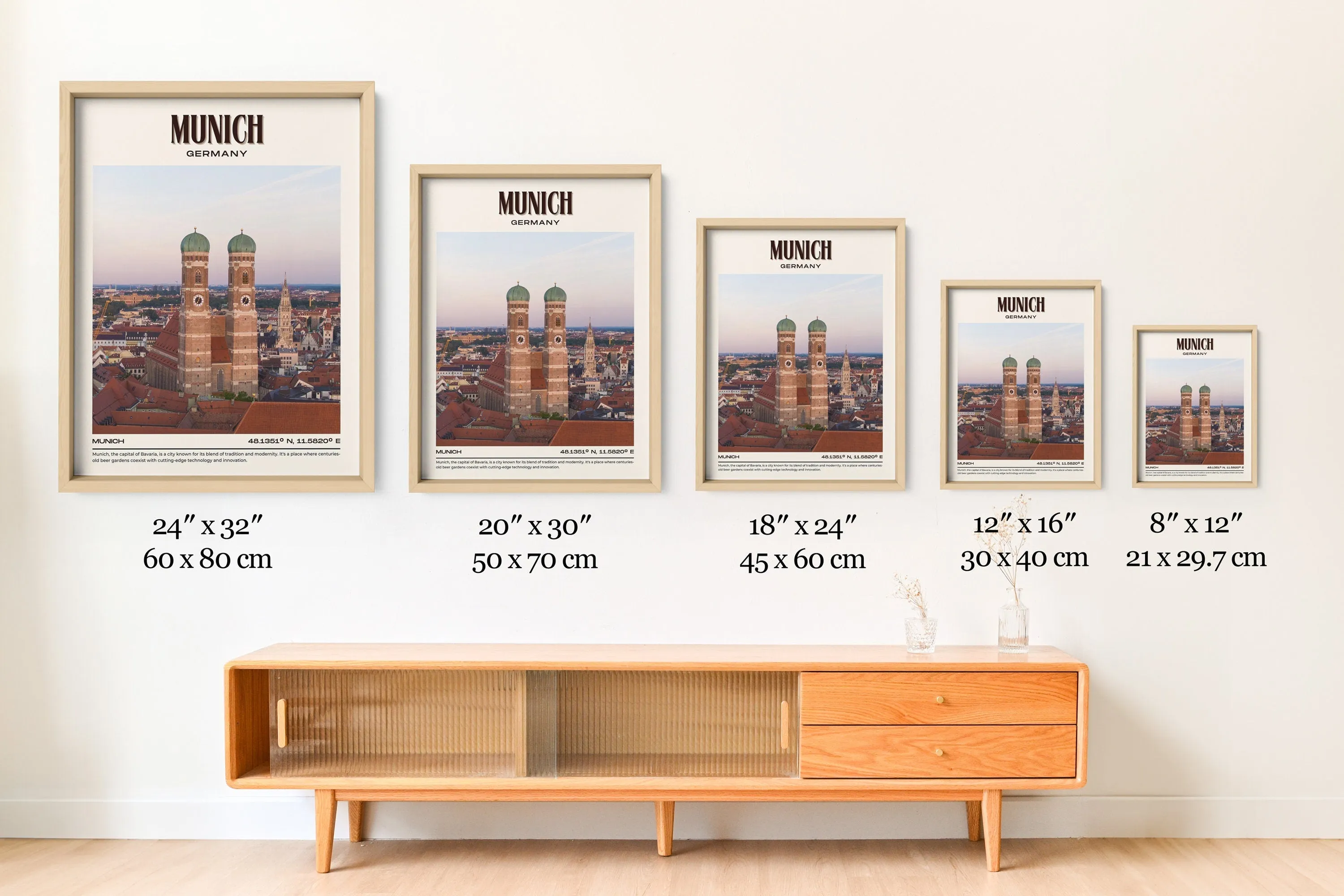 Munich Vintage Wall Art, Germany