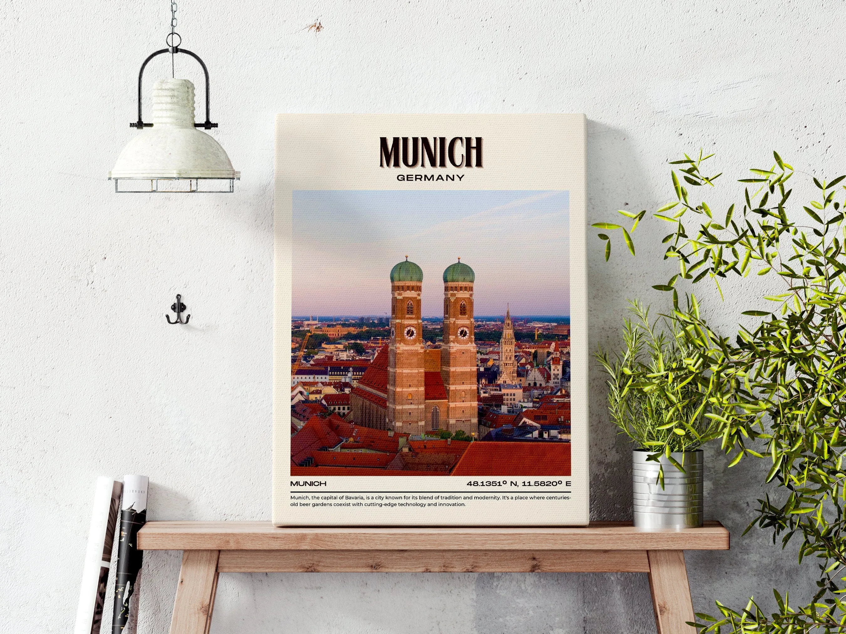 Munich Vintage Wall Art, Germany