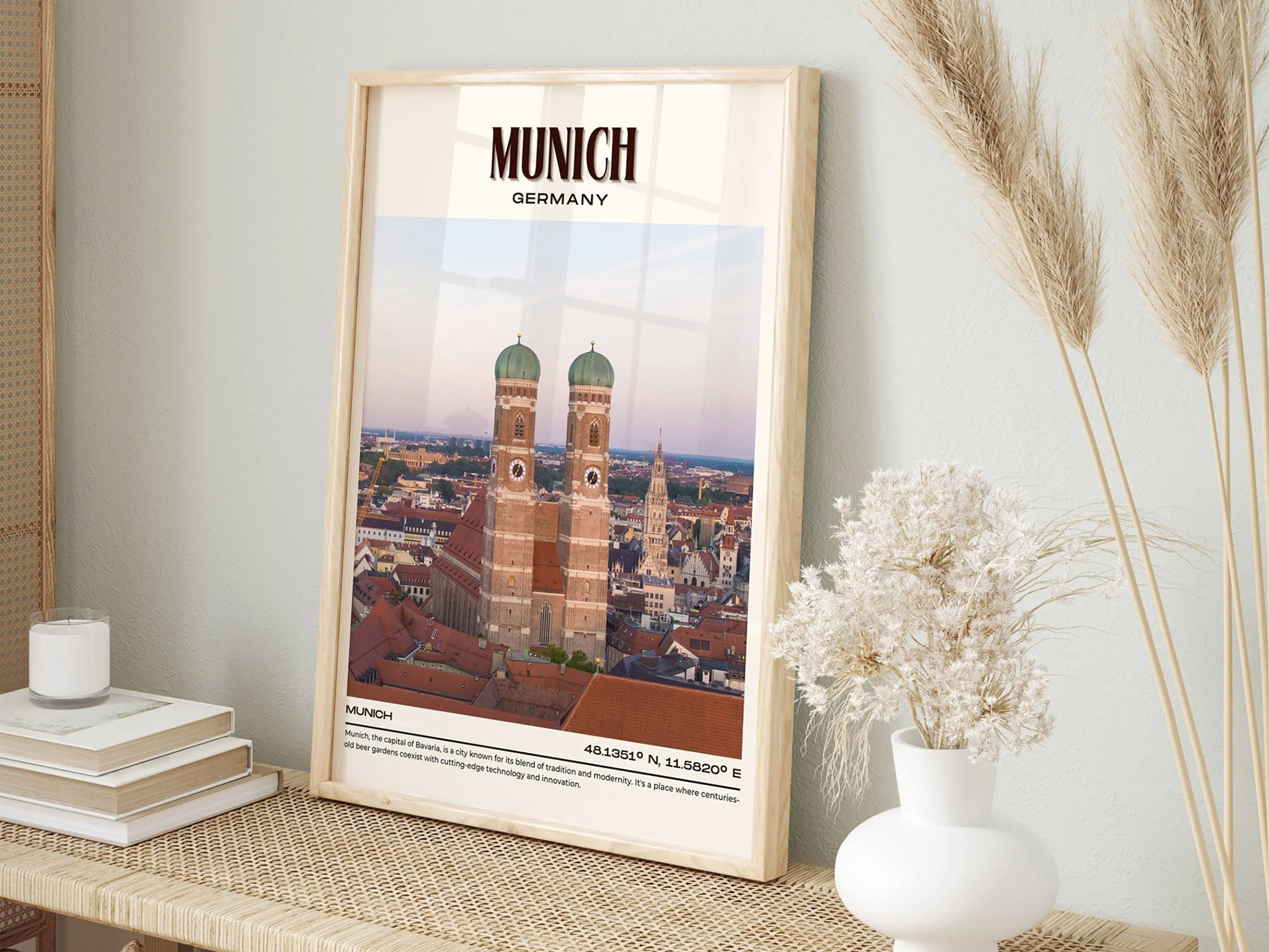 Munich Vintage Wall Art, Germany