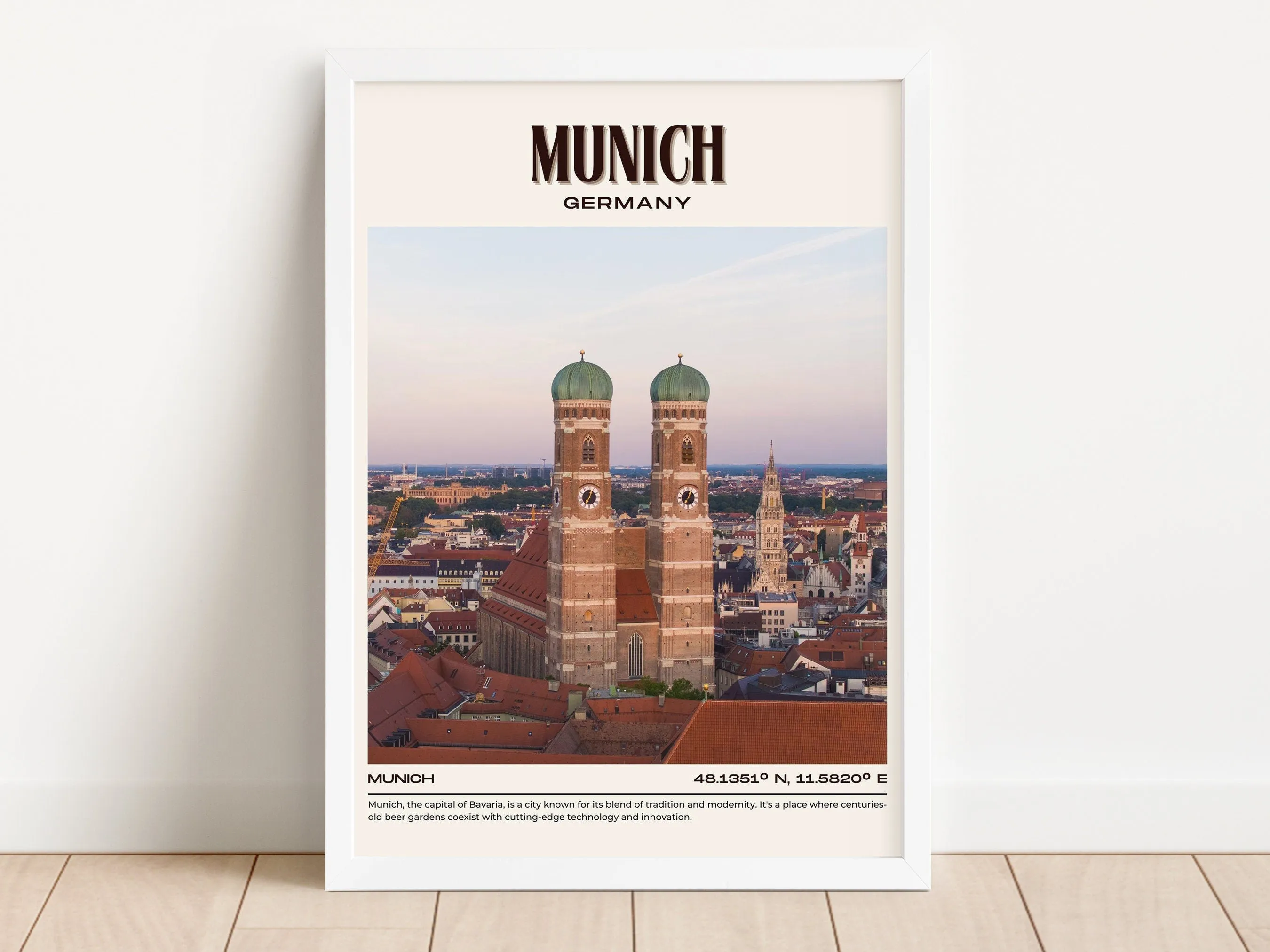 Munich Vintage Wall Art, Germany