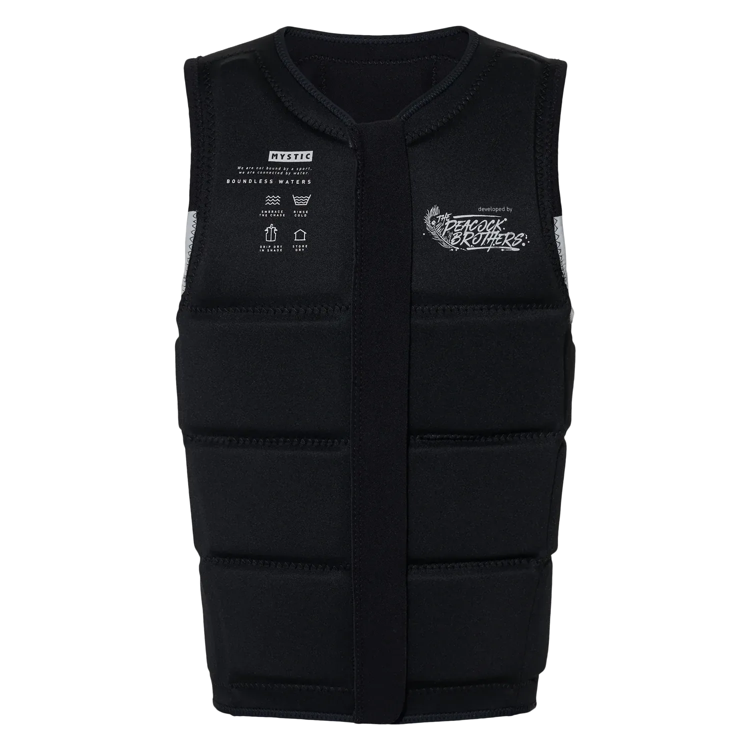 Mystic 2024 Peacock Impact Vest Fzip Wake