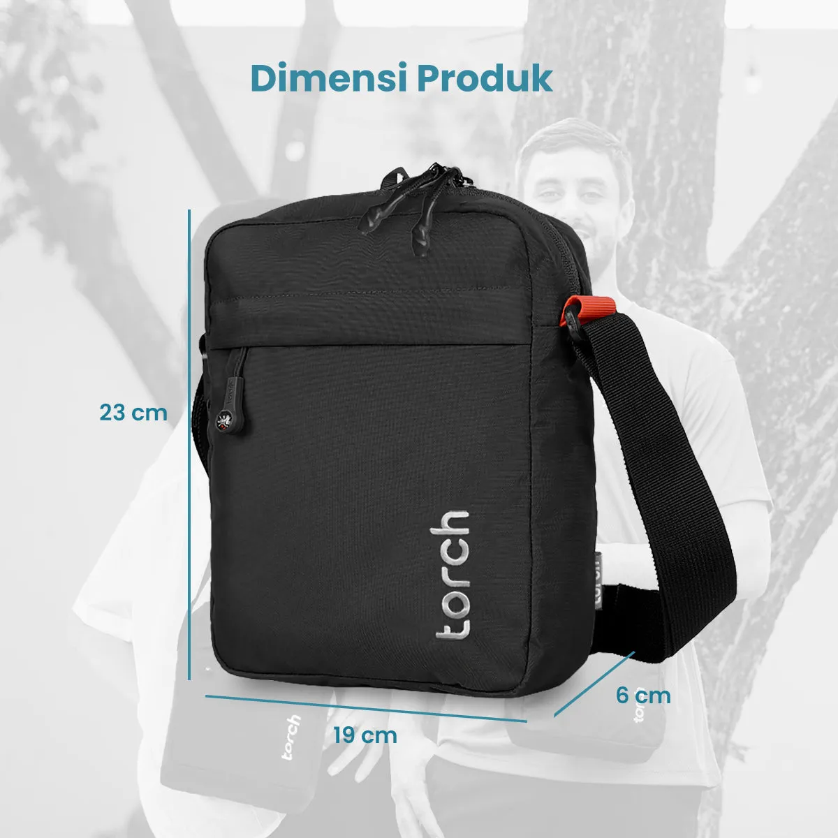 Namchon Tas Selempang Daily Torch 4L Black