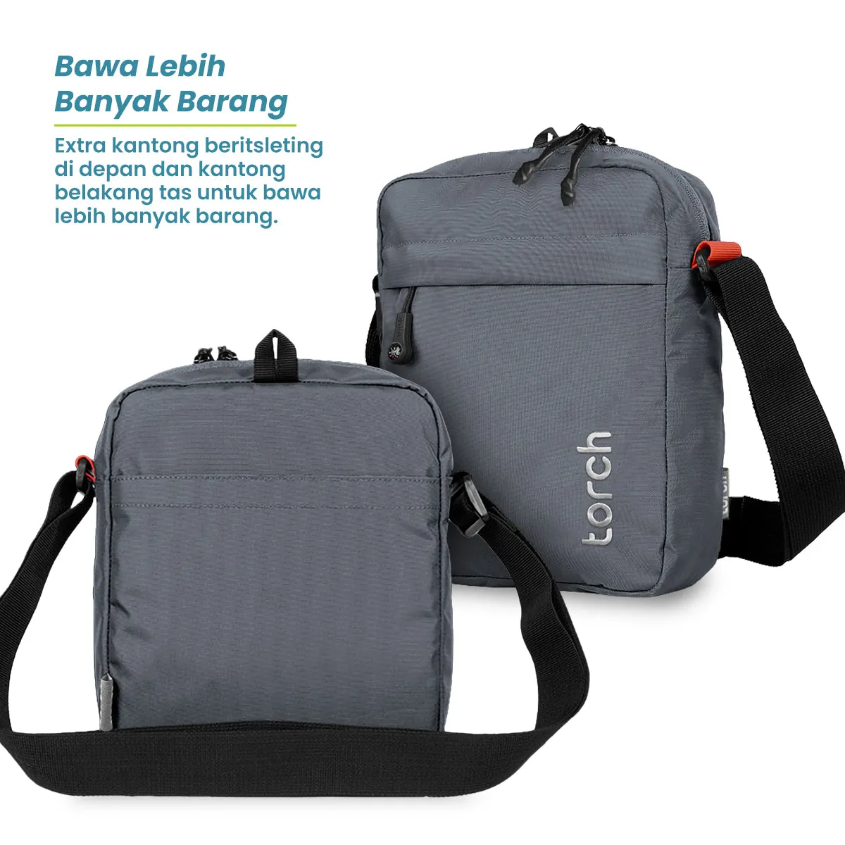Namchon Tas Selempang Daily Torch 4L Black