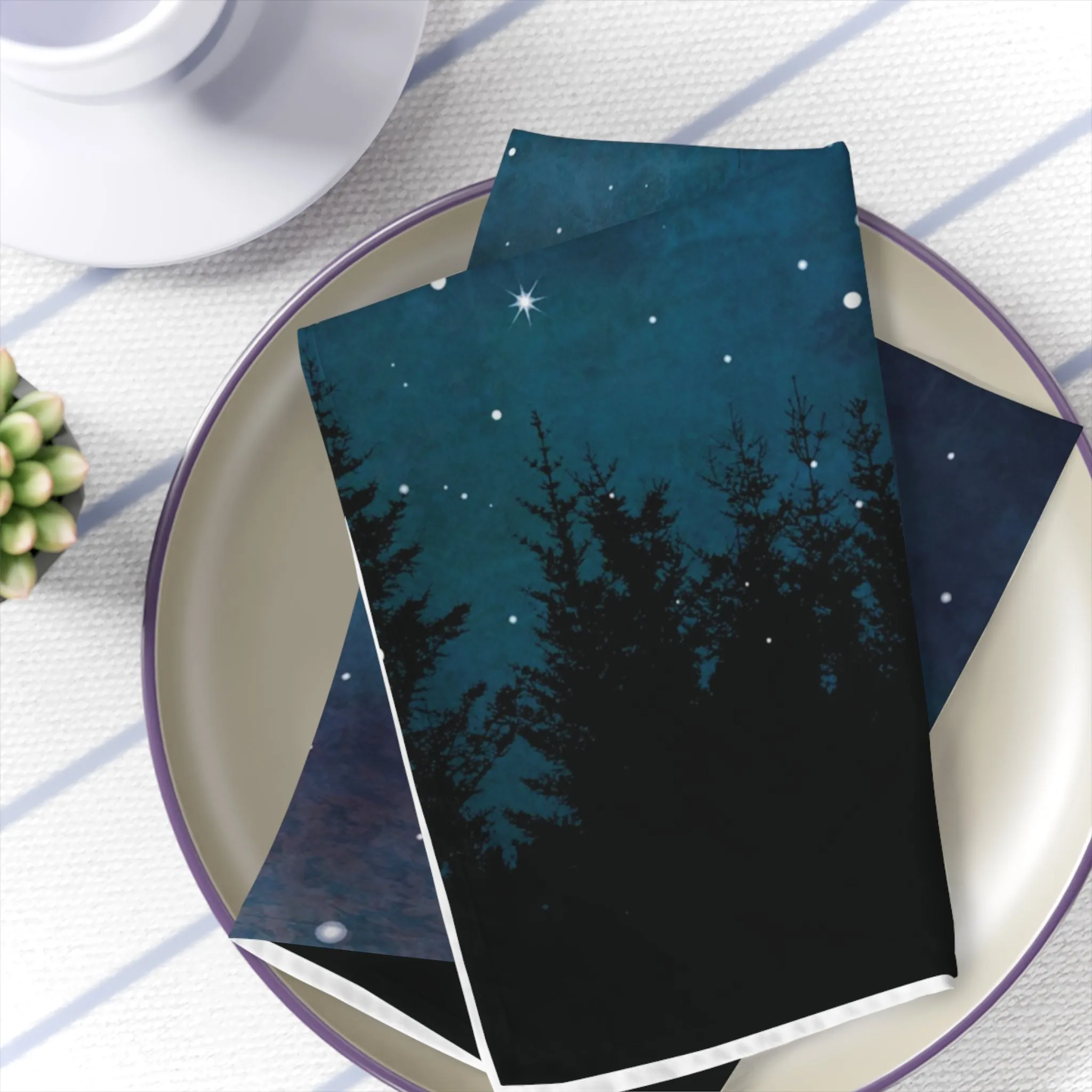Night Sky Cloth Napkins