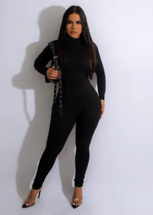 Night To Remember Jumpsuit Black