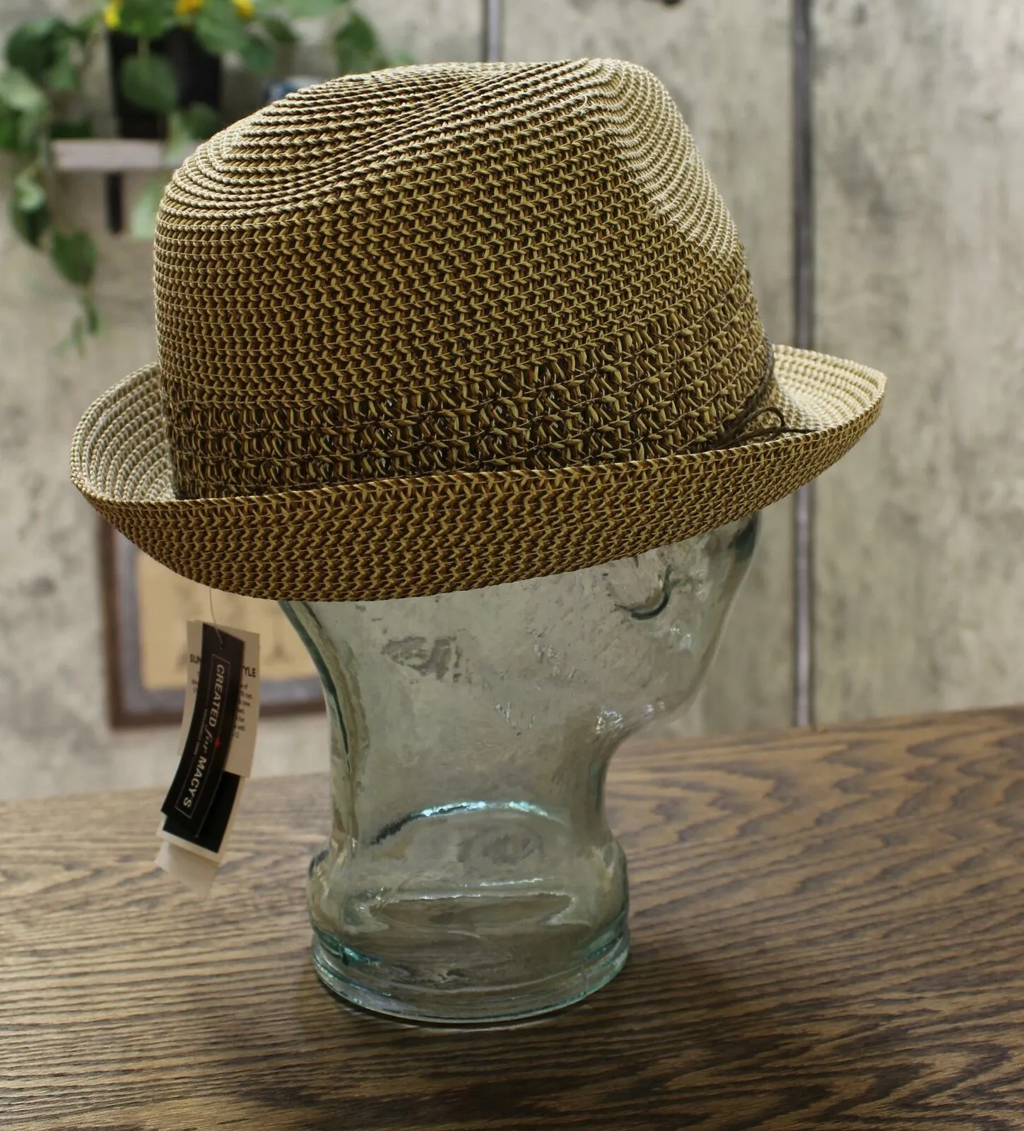 Nine West Women's Adjustable UPF 50  Packable Fedora Hat